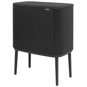 brabantia Bo Touch Bin - rubbish bin - 33 L - matte black