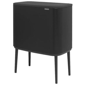 brabantia Bo Touch Bin - rubbish bin - 34 L - matte black