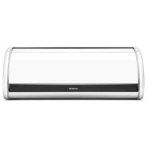 brabantia Roll Top Bread Bin steel glossy