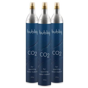 Bubliq 3 x CO2 cylinder 450 g