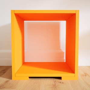 Bücherregal Gelb - Modernes Regal für Bücher: Hochwertige Qualität, einzigartiges Design - 41 x 42 x 34 cm, Individuell konfigurierbar
