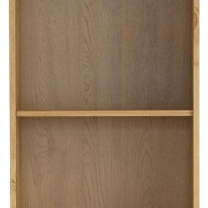 Bücherregal HOME AFFAIRE Indra Regale Gr. B/H/T: 46 cm x 186 cm x 32 cm, beige (natur) Bücherregale aus massiver Kiefer, in verscheidenen Höhen, mit FSC