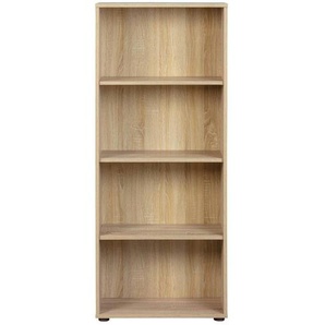 Bücherregal Parini 3 4F | holzfarben | 60 cm | 145 cm | 30 cm |