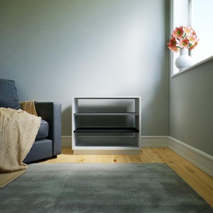 TV-Schrank Weiß - Moderner Fernsehschrank: Hochwertige Qualität, einzigartiges Design - 77 x 66 x 34 cm, konfigurierbar