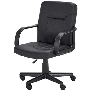 Bürodrehstuhl - schwarz - Materialmix - 65,5 cm - 88,5 cm - 65 cm | Möbel Kraft