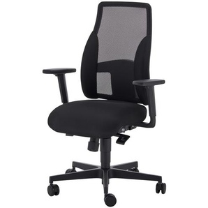 Bürodrehstuhl Tiber | schwarz | 64 cm | 120 cm | 64 cm |