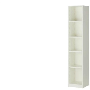 Büroregal  SOLIDLine ¦ weiß ¦ Maße (cm): B: 40 H: 198,2 T: 40