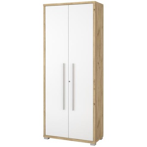 Büroschrank - holzfarben - Materialmix - 75 cm - 185 cm - 35 cm | Möbel Kraft