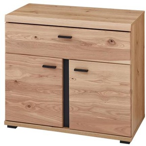 Büroschrank Sonos, Alteiche massiv/Artisan Eiche-Nachbildung, ca. 67 cm