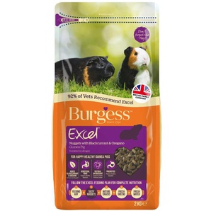 Burgess Excel Guinea Pig Blackcurrant  Oregano 10kg