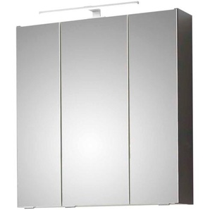 Spiegelschrank Capri | grau | 65 cm | 70 cm | 16 cm |