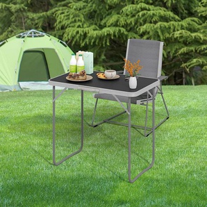 Campingtisch Bex aus Aluminium