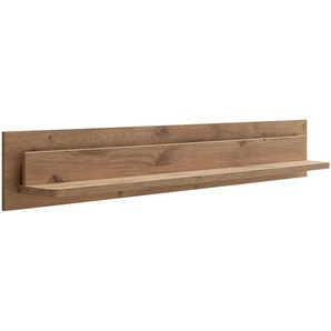 Cantus Wandboard, Eiche, Holzwerkstoff, 150x24x18 cm, Wohnzimmer, Regale, Wandboards