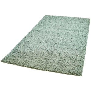 Carpet City Hochflor-Teppich Pastell Shaggy300, rechteckig, Höhe: 30 mm, Shaggy Hochflor Teppich, Uni Farben, Weich