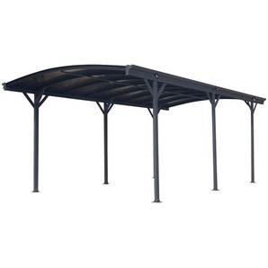 Carport, Metall, 300x220x505 cm, Sonnen- & Sichtschutz, Pavillons & Pergolas