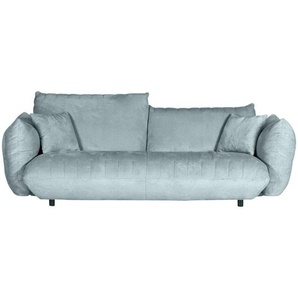 Carryhome Bigsofa, Mintgrün, Textil, 3-Sitzer, Füllung: Polyester, 240x78x107 cm, Typenauswahl, Stoffauswahl, Rücken echt, Wohnzimmer, Sofas & Couches, Sofas, Bigsofas