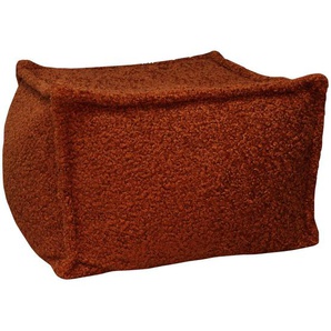 Carryhome Pouf, Textil, 270 l, Füllung: Styroporkugeln, 70x70x40 cm, Indoor, Reißverschluss, Wohnzimmer, Hocker, Poufs