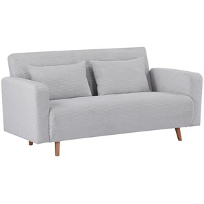 Carryhome Schlafsofa, Beige, Textil, Kiefer, massiv, 2-Sitzer, Füllung: Polyester, 167x81x90 cm, Kinder- & Jugendzimmer, Jugendmöbel, Jugendsofas