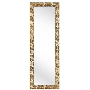 Carryhome Wandspiegel, Gold, Glas, rechteckig, 50x150x2 cm, Ganzkörperspiegel, Spiegel, Wandspiegel