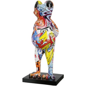 Casablanca by Gilde Tierfigur Skulptur Frosch Street Art (1 St)