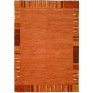 Cazaris Orientteppich, Orange, Textil, Bordüre, rechteckig, 250x350 cm, für Fußbodenheizung geeignet, Teppiche & Böden, Teppiche, Orientteppiche