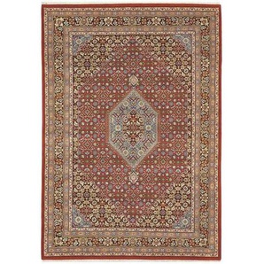 Cazaris Orientteppich, Rot, Textil, orientalisch, rechteckig, 140x200 cm, für Fußbodenheizung geeignet, in verschiedenen Größen erhältlich, Teppiche & Böden, Teppiche, Orientteppiche