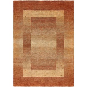 Cazaris Orientteppich, Terracotta, Textil, Bordüre, rechteckig, 130x190 cm, Care & Fair, AZO-frei, Handmade in India, für Fußbodenheizung geeignet, in verschiedenen Größen erhältlich, Teppiche & Böden, Teppiche, Orientteppiche