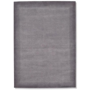 Cazaris Wollteppich Vinciano Tami, Grau, Textil, Bordüre, rechteckig, 140x200 cm, Care & Fair, für Fußbodenheizung geeignet, in verschiedenen Größen erhältlich, Teppiche & Böden, Teppiche, Orientteppiche