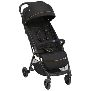 Chicco Buggy Glee, Schwarz, Textil, 49x87x106 cm, Einhand-Faltmechanismus, Baby on Tour, Kinderwagen, Buggys