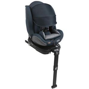 Chicco Kinderautositz Seat3Fit Air, Graphit, 49x44x61 cm, abnehmbarer und waschbarer Bezug, Kindersitze