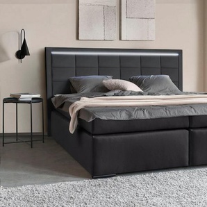 COLLECTION AB Boxspringbett 30 Jahre Jubiläums-Modell Athena, in H2,H3 & H4, inkl. LED-Leiste