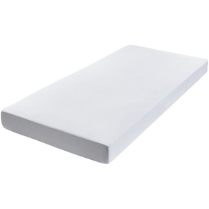 como Boxspring-Stretch-Spannbettlaken Uni Jersey 3700 - grau - Materialmix - 90 cm | Möbel Kraft