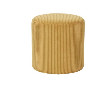 como Pouf Marlene - gelb - Materialmix - 41 cm - 40,5 cm - [41.0] | Möbel Kraft