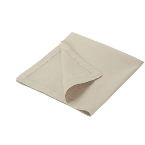 como Servietten uni Dobby - beige - Baumwollmischgewebe - 45 cm | Möbel Kraft