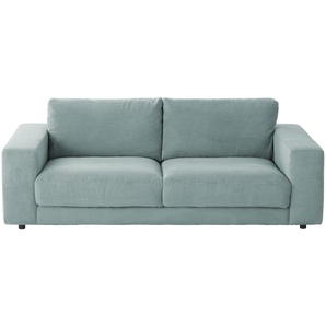 Jette Home Cordsofa  Sila ¦ blau ¦ Maße (cm): B: 230 H: 85 T: 127