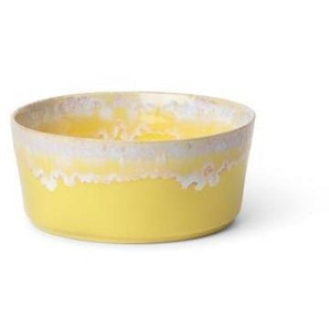 Costa Nova Bowl Gres 50 cl 14 x 6 cm Yellow Ceramic