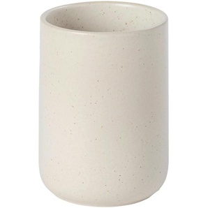 Costa Nova Utensilienhalter, Creme, Keramik, 19 cm, Badaccessoires, Waschplatzzubehör, Kosmetikdosen