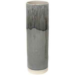 Costa Nova Vase, Grau, Keramik, zylindrisch, 30 cm, Handmade in Europe, handgemacht, Dekoration, Vasen, Keramikvasen