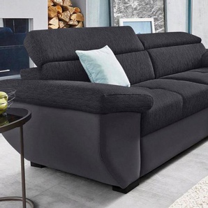 COTTA Polstergarnitur Speedway, (Set), Set: bestehend aus 2,5-Sitzer Sofa und Hocker, 2,5-Sitzer