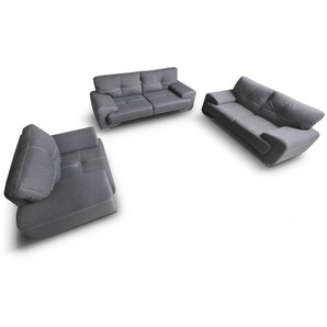 Couchgarnitur Enzo 3+2+1 braun