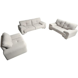 Couchgarnitur Enzo 3+2+1 braun