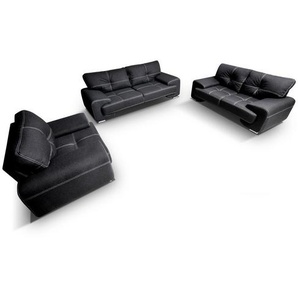 Couchgarnitur Enzo 3+2+1 creme