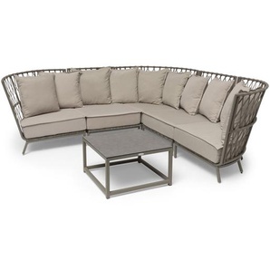 Couchtisch Aleyska aus Aluminium