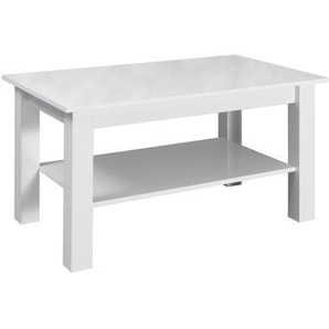 Couchtisch C21 - 102 cm Weiß Matt