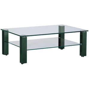 Xxxl Couchtisch, Grün, Metall, Glas, rechteckig, eckig, 70x42.5x110 cm, Wohnzimmer, Wohnzimmertische, Couchtische, Glas-Couchtische