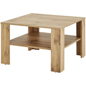 Couchtisch - holzfarben - Materialmix - 68 cm - 44 cm | Möbel Kraft