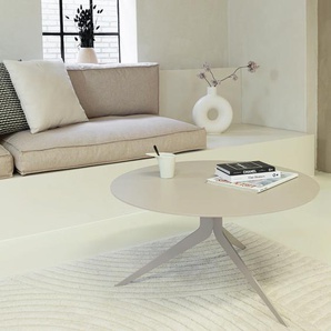 Couchtisch SPINDER DESIGN DALEY Tische grau (silky taupe/silky taupe + silky taupe) Couchtisch aus Stahl