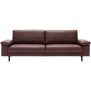 Creation by RolfBenz Viersitzer-Sofa, Braun, Leder, Echtleder, Nappaleder, 4-Sitzer, 220x85x95 cm, Made in Germany, Typenauswahl, Fußauswahl, Stoffauswahl, Sitzqualitäten, Wohnzimmer, Sofas & Couches, Wohnlandschaften, Ledersofas