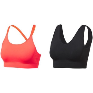 CRIVIT Damen Sport Bustier, Medium Level, seamless