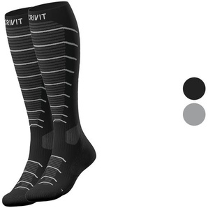 CRIVIT Herren Winter-Funktionsstrümpfe mit SmartStep-Fußbett